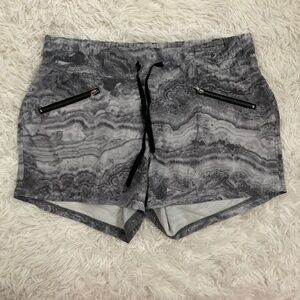 C9 Champion Grey/White Marbled Look Running Shorts - Size Large